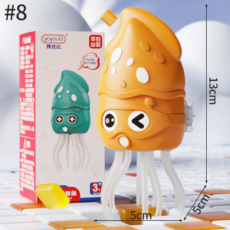 Electronic Dancing Squid Toys Magical Dancing Jellyfish Led Glowing Light Music Playful Dancing Octopu Best Kids Festival Present