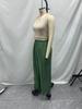 2025 European Autumn/Winter Women's Cotton Linen Wide-Leg Pants with Pockets - Loose & Slimming Design