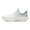 LiNing Light Breeze V3 Sports Comfortable Shock Absorbing Wear Resistant Low Top Casual Running Shoes Men Sneaker White Green ARSW113-1