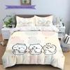Usagi Pattern Bedding Quilt Set  Home Decoration  Gift (1 * duvet cover + 2 * pillowcase  without core)