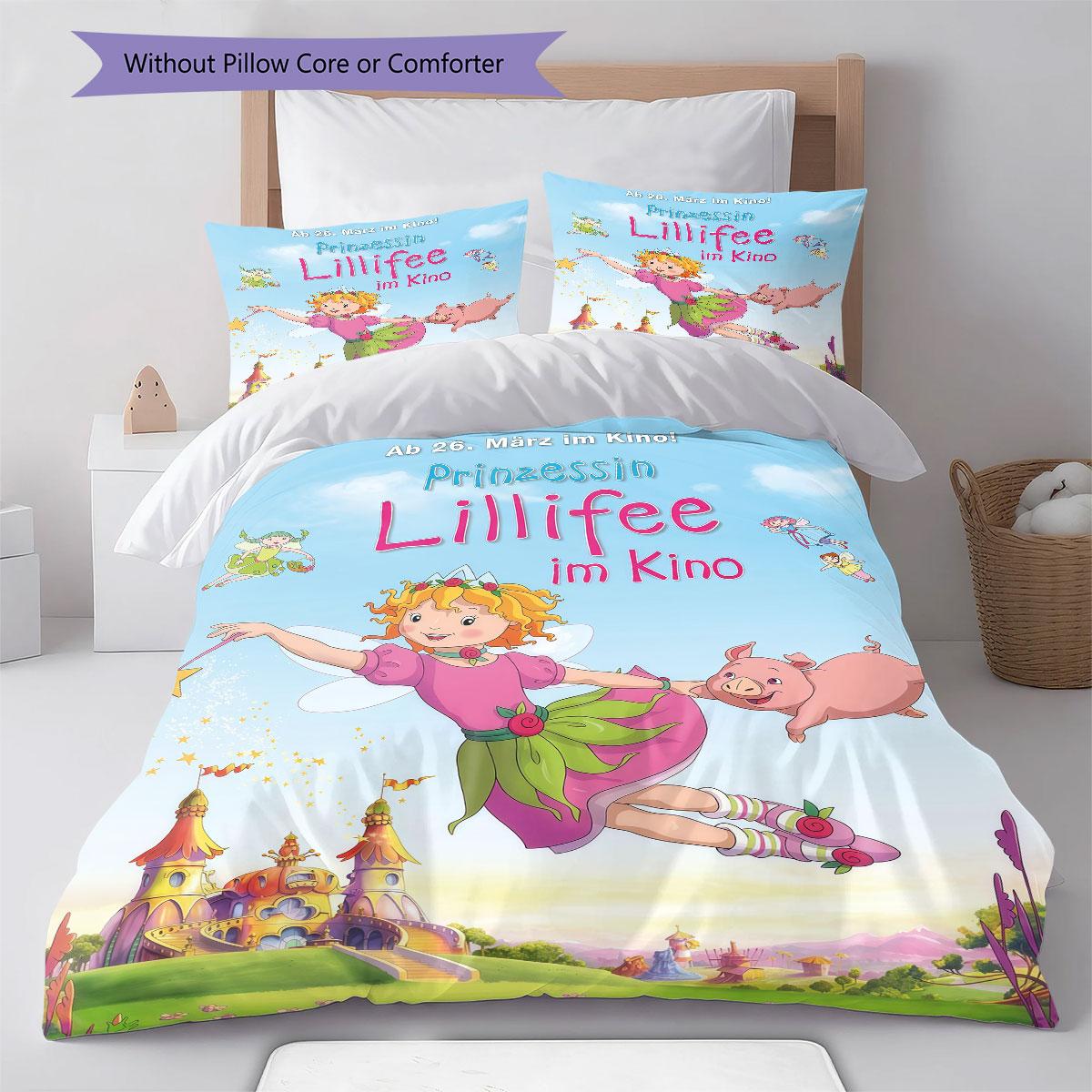 Lillifee Gultasveļas Komplekts Segai Segas Pārvalks