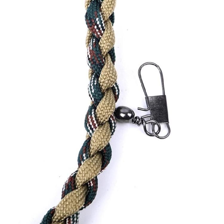 Nylon Braided Fishing Tool Holder Lanyard Multifunctional Fly Fishing Lanyard Necklace Fishing Gear Equipment Accessory