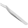Eyelashes Tweezer False Lash Application Curved Stainless Steel Eyelash Extension Auxiliary Clip