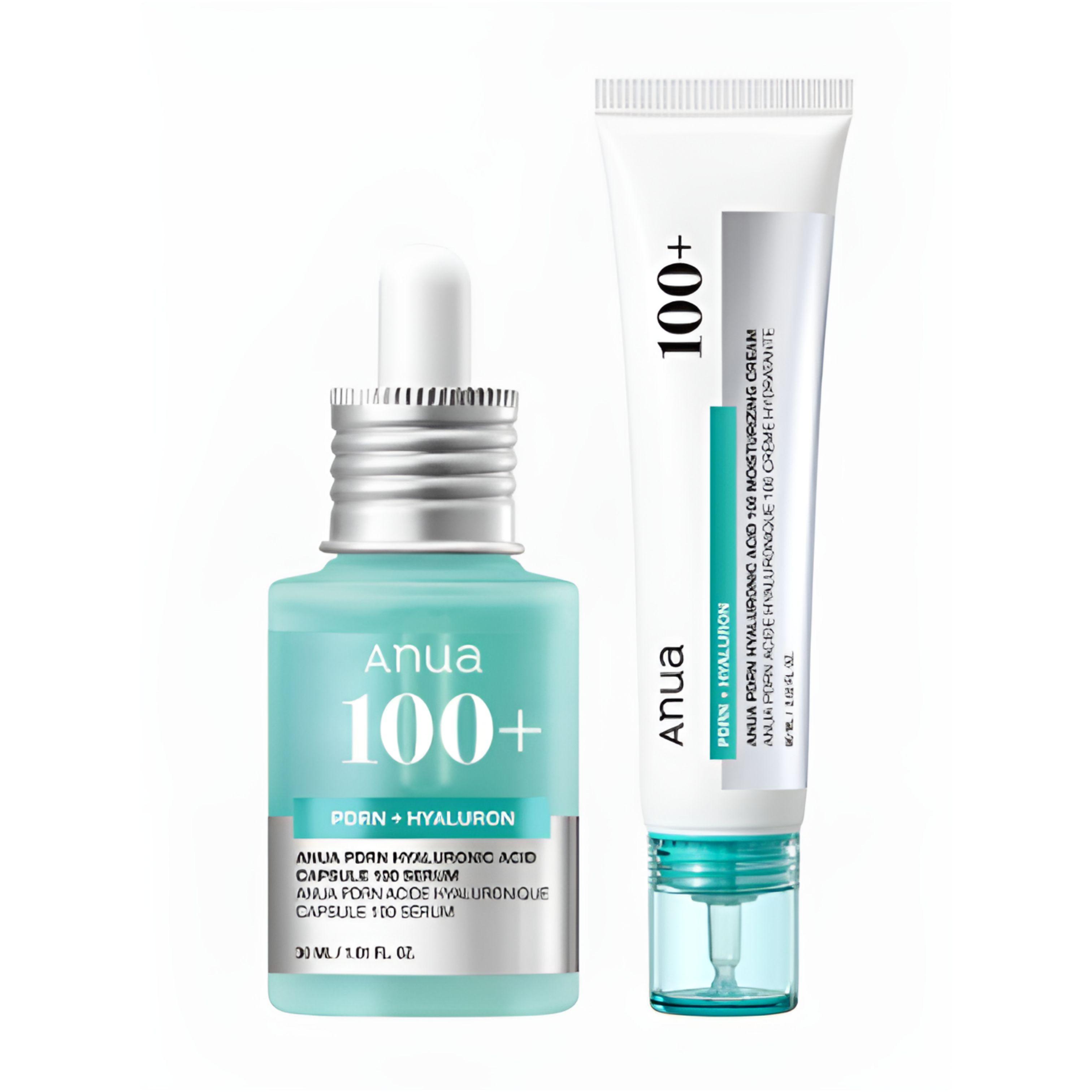 

Anua PDRN Hyaluronic Elasticity 2-Step Set (Ampoule 30ml+ Cream60ml)