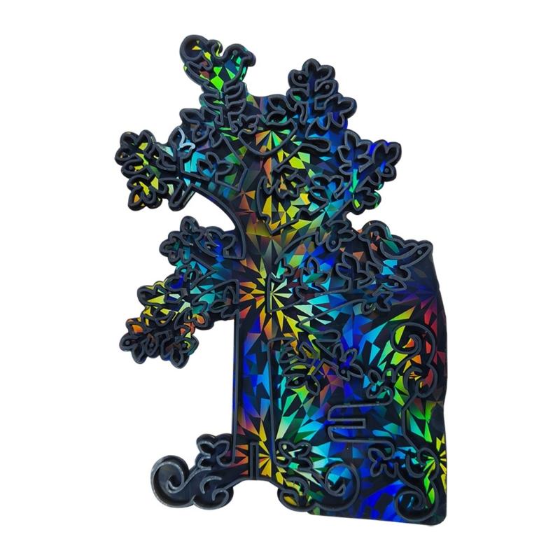 Silicone Mold for Holographic Ancient Tree Resin Molds Light and Shadow Decor
