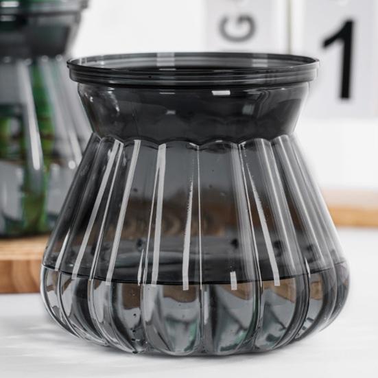 Self-watering Flowerpot with Self-absorbing Cotton Rope Creative Plastic Plant Pot Indoor
