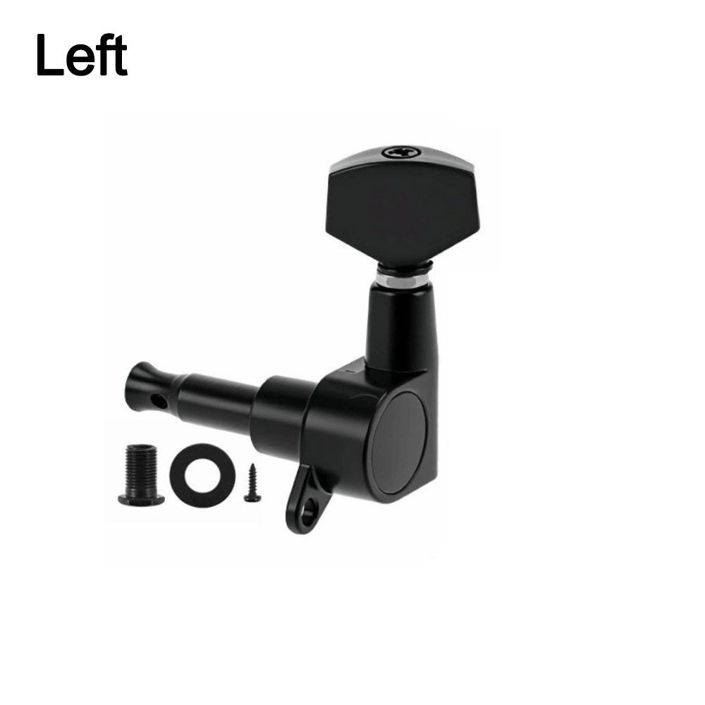 3L3R Configuration Classical Guitar Tuners Keys Totally Closed Locking Tuners  Stringed Instruments