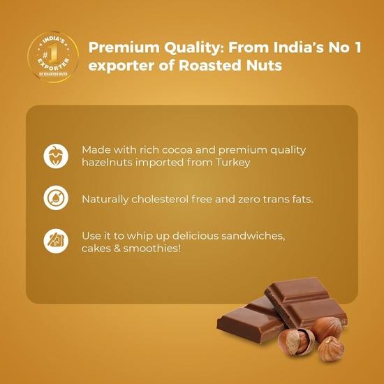 Pureheart Nut Spread Choco Hazelnut (100 Gm) Delicious, Smooth & Creamy Snack, Nutty Chocolate Hazelnut Spread for Breakfast