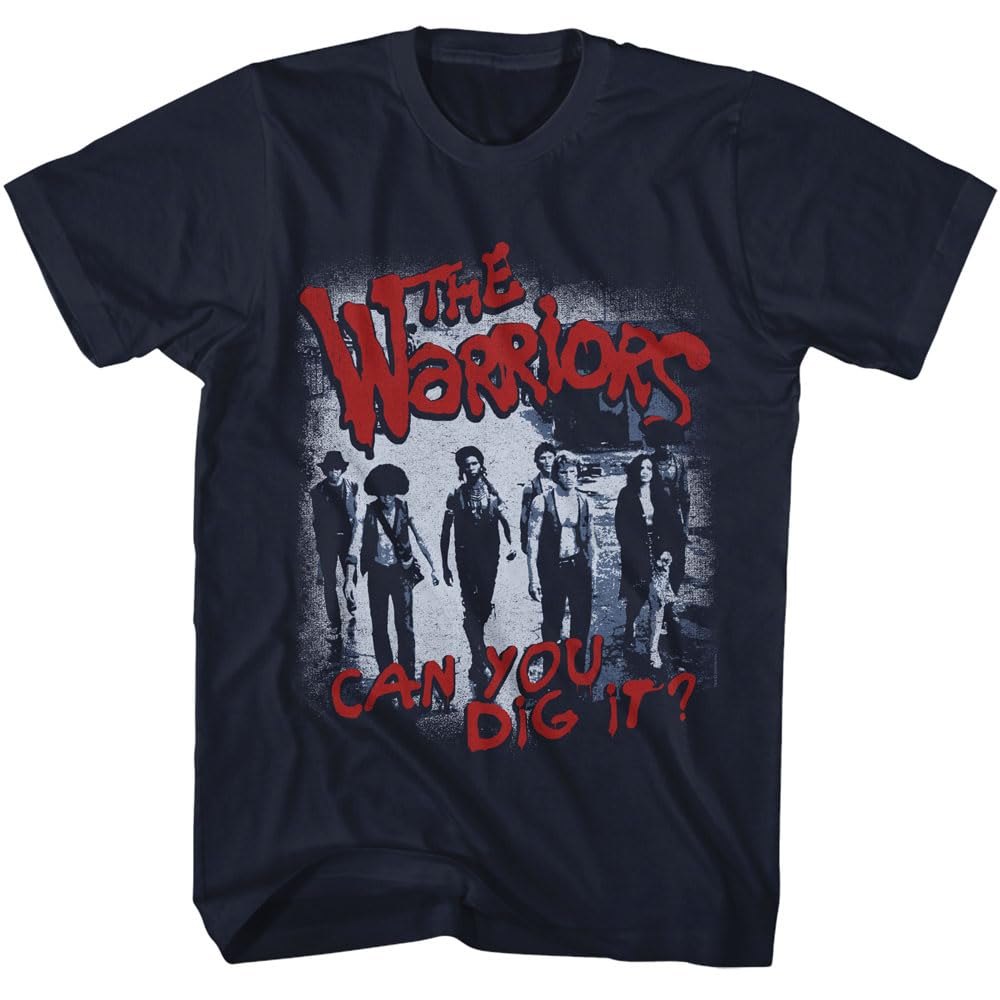 T-shirt Warriors Unisex Estate Eserciti della Notte Gang Film Grafica Manica Corta Oversize Streetwear Vestibilità Larga Maglietta per Fan di Film