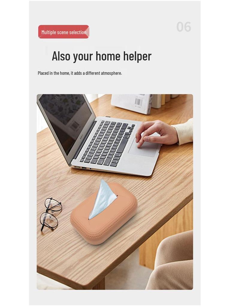 Mercedes-Benz E300L/E-Class/C-Class/GLC300L/C260L Car Tissue Box Holder for Interior Decoration