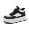 XY nouvelles chaussures de sport automne et hiver semelles épaisses chaudes et velours décontractées assorties aux couleurs bout rond chaussures de planche à roulettes