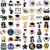 50 New Graduation Season Graffiti Stickers Decorate Ipad Suitcase Notebook Diy Waterproof Sticker