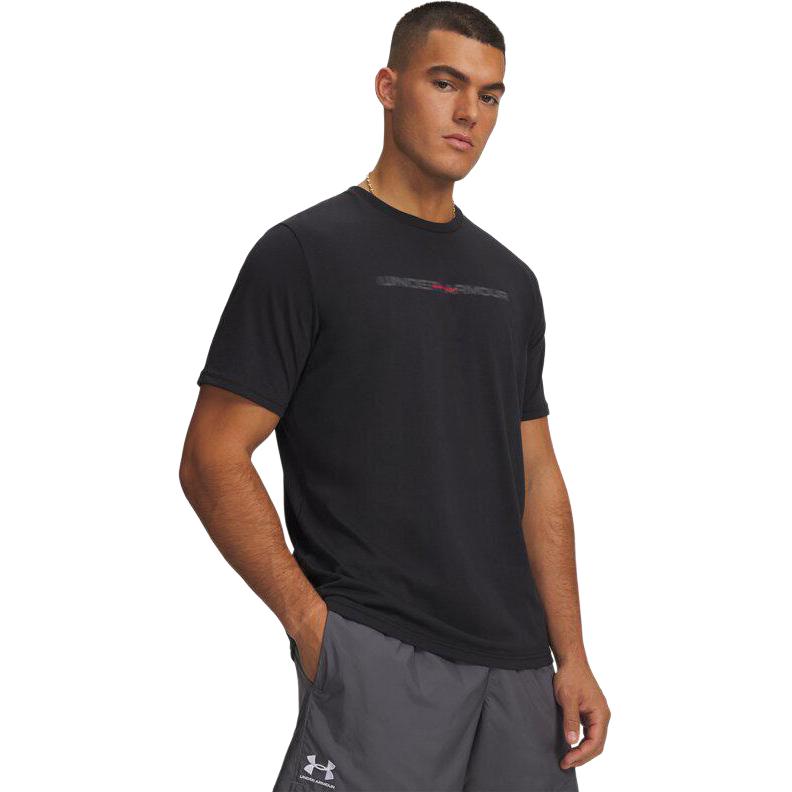 Under Armour Loose Fit Sports Casual Crew Neck T-Shirt Unisex tops 6009248-001 S