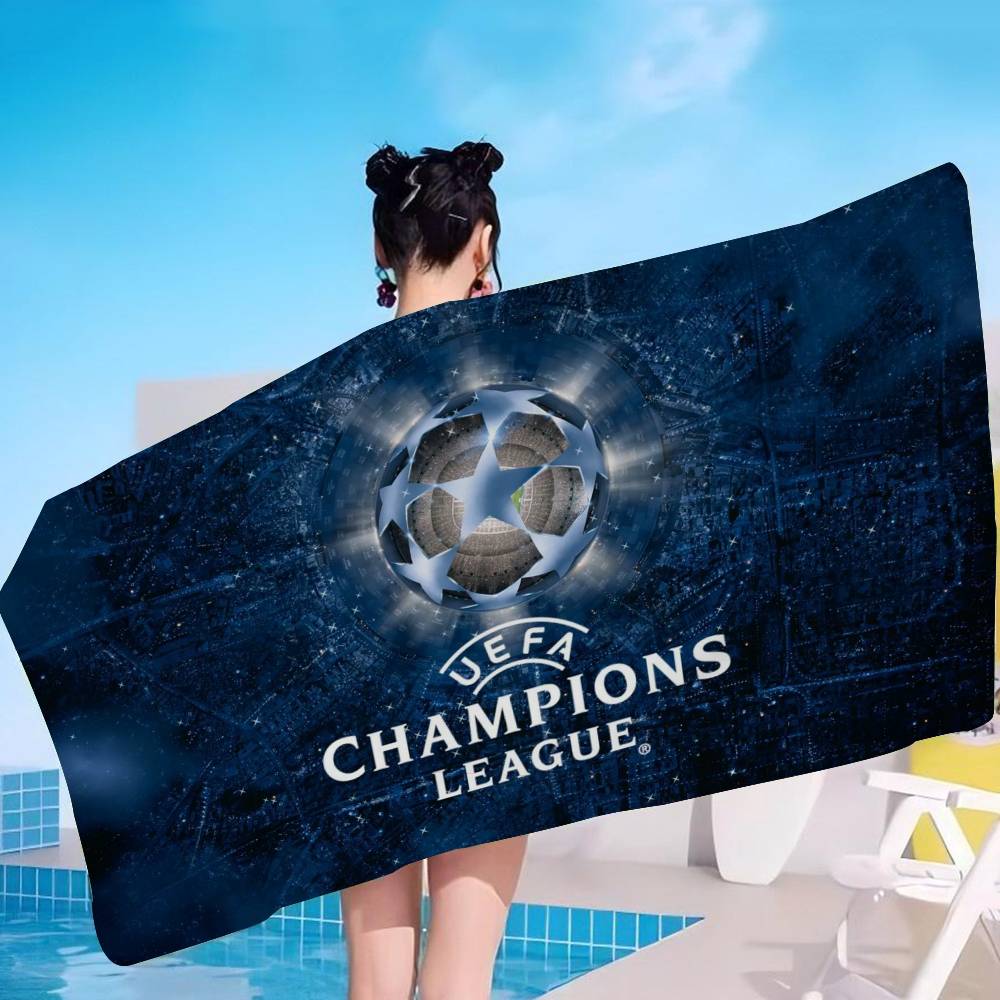 Fashion C-Champions Beach Towel Colorful Bath Towels for Girl Microfiber Quick Dry Sand Free Beach Yoga Spa Gym Pool