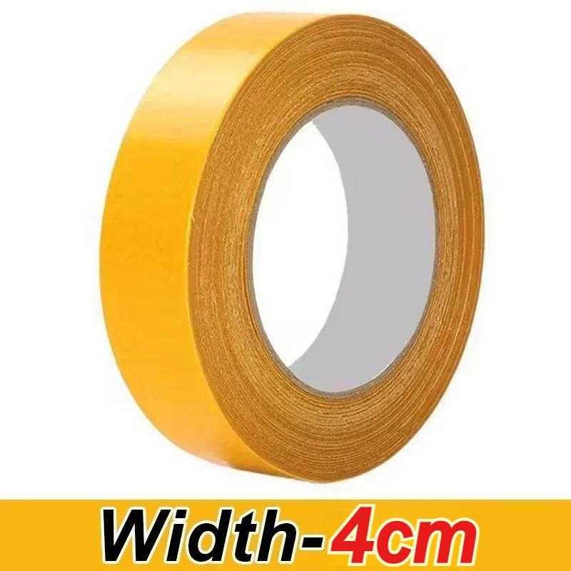 Double Sided Traceless Tapes High Viscosity Cloth Base Grid Waterproof Carpet Adhesive Fiber Gummed Tape Strong Sticky Strips 10mm/20mm/30mm/40mm/50mm