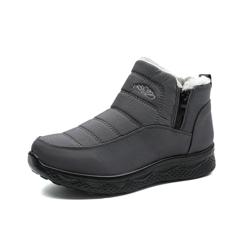 Winter Women's Snow Boots with Plush Lining Warm High-Top Outdoor Sports Hiking Shoes Casual Shoes