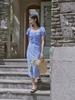 Seumaillingonmi Heart Dot Dress (Blue)