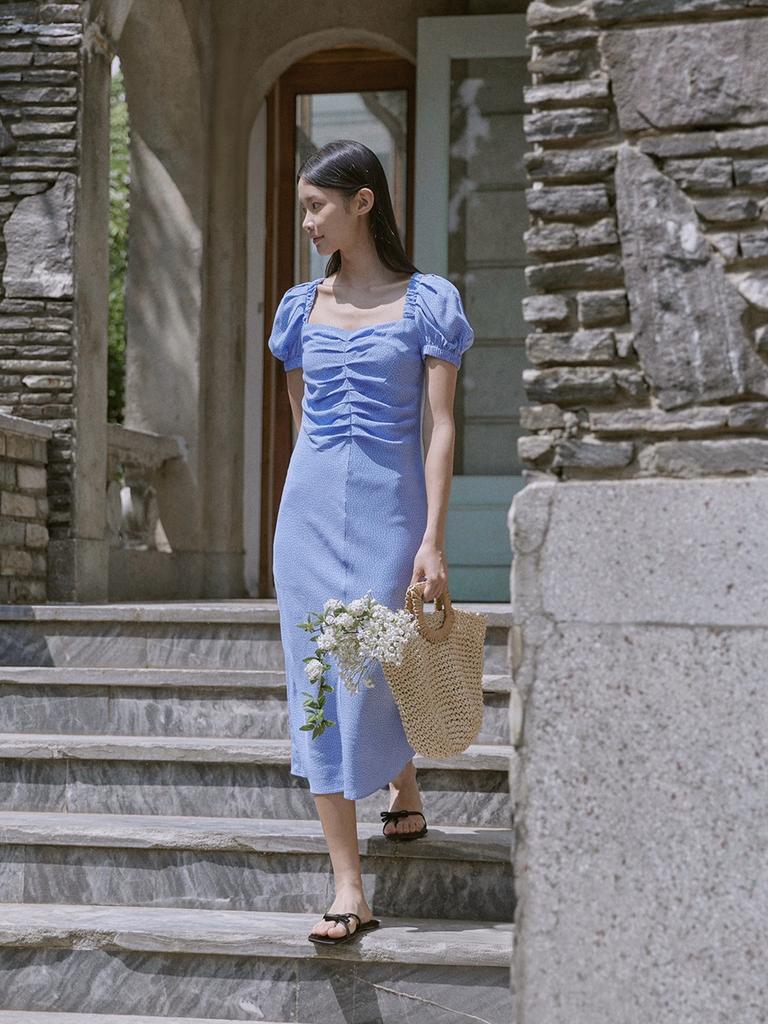 Seumaillingonmi Heart Dot Dress (Blue)