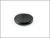 Jet Black Tourmaline Worry Stone Irish Carved India Handcrafted Crystal Palm Thumb Stress Relief
