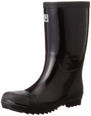 Work Safety Light Half Rubber Cm [Otafuku Gloves] Shoes, Boots, Black, 28.0