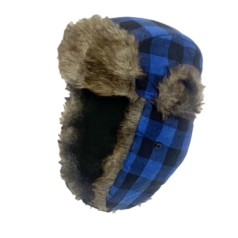 Căciulă de iarnă Aviator din lână de miel: Rezistent la vânt, Rezistent la frig, Protecție pentru urechi pentru activități în aer liber