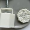 Chinese Style Tracery Mooncake Mold 75g DIY Hand Pressure Fondant Moon Cake Mould Press Cookie Cutters Baking Tool