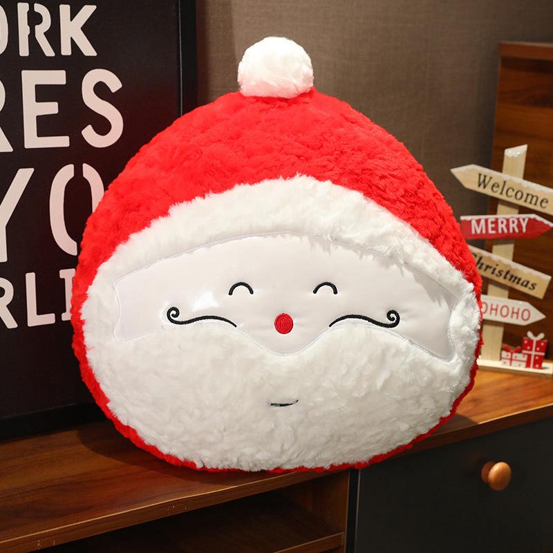 Christmas Gingerbread Man Pillow & Tree Cushion - Holiday Decoration Gift for Boys & Girls