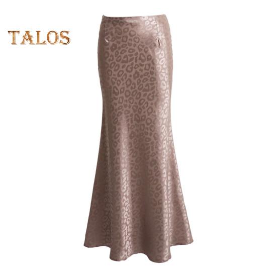 Женская юбка с леопардовым принтом — фото 3