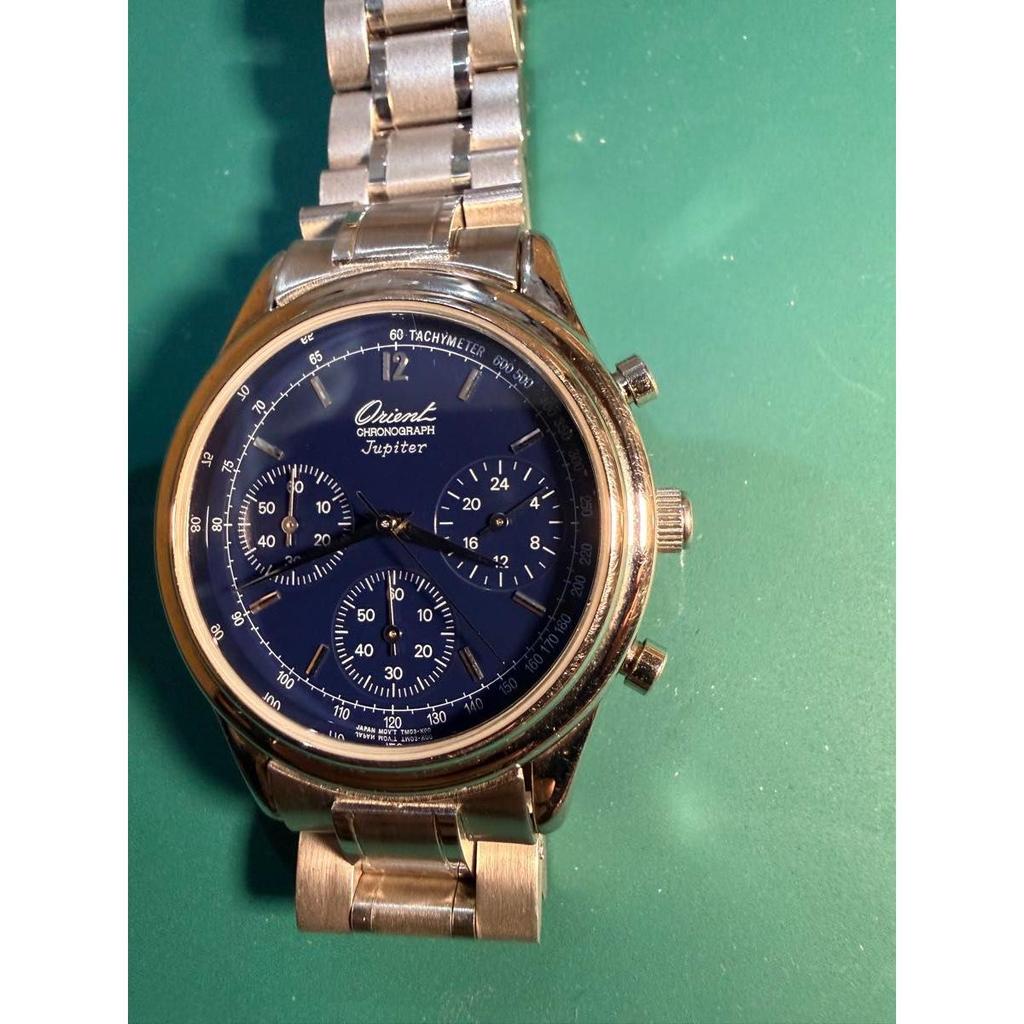 Used ORIENT Jupiter Chronograph Watch Analog NIVY PF02-C0CS