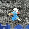 Smurf Style PVC Shoe Flower Buckle Decoration