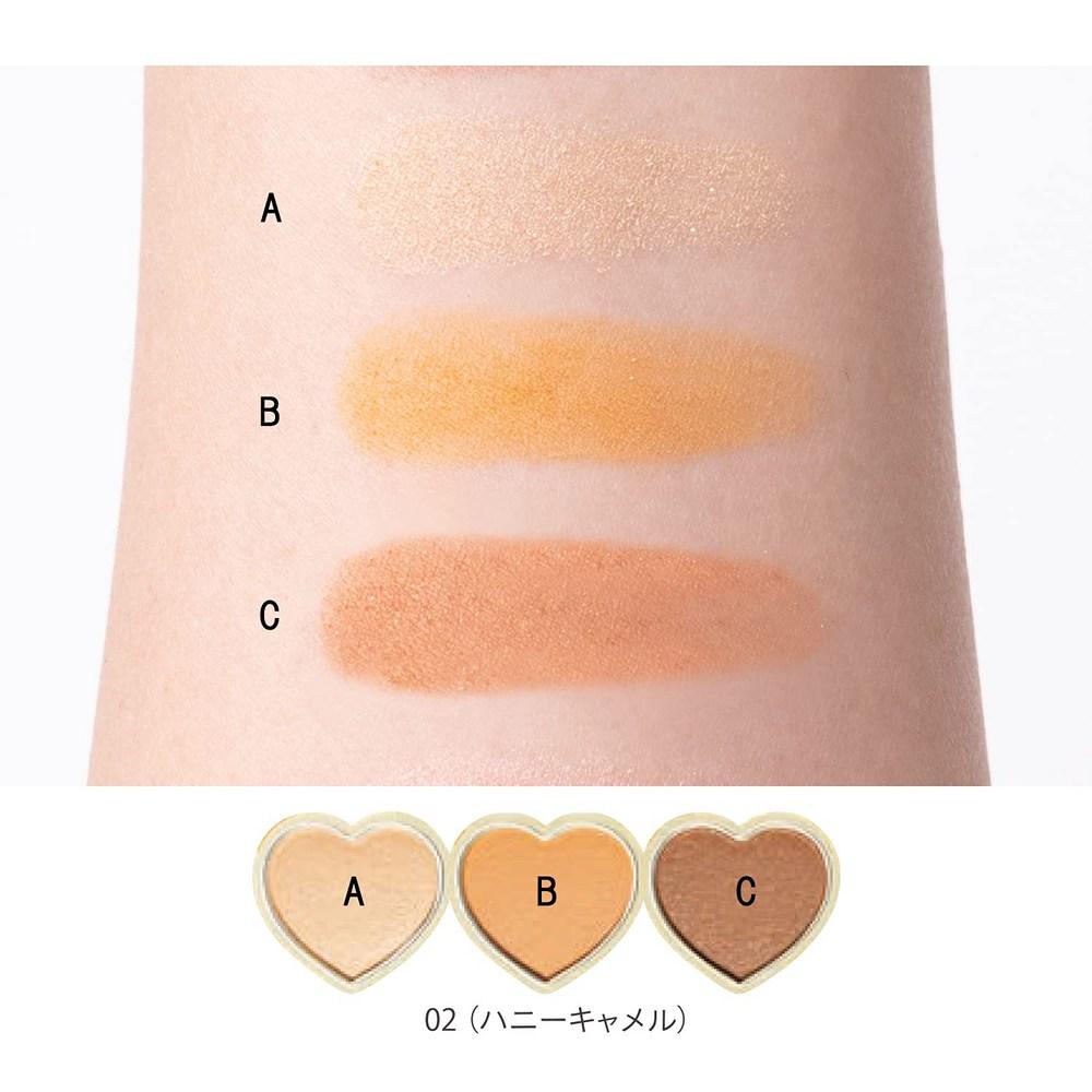 KOSE Fortune Dolly Peel Ombretto 02 Palette Ombretti 3 Colori