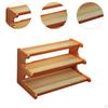 Bamboo Cup Holder for Tea And Coffee Shelf Worktop Dining Table