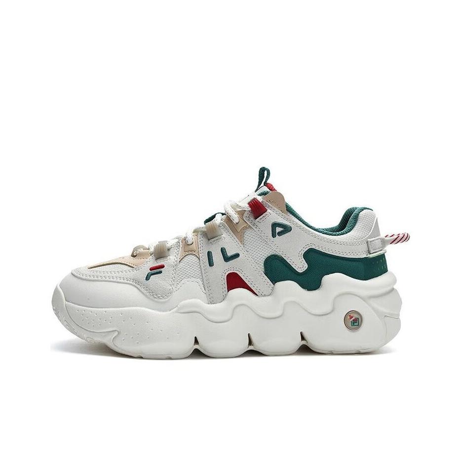 

New FILA Panini Xmas Shoes White Green Red Women s F12M312113FSL 42.5