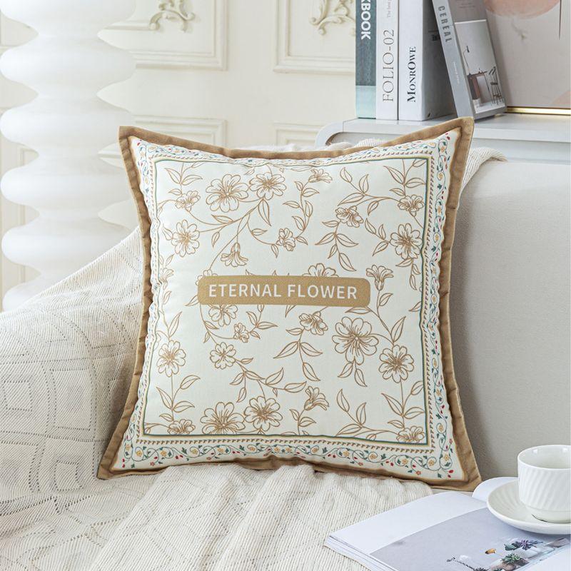 

Французская декоративная подушка Подушка класса «доступная роскошь» Подушка для поясничной поддержки Тканевая кровать Гостиная Диван Наволочки Подушка Подушка-спинка с наполнителем French style -4 40X40cm pillowcase (without core)