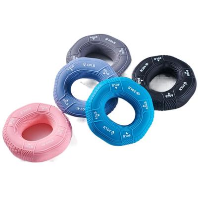 Portable Hand Grip Ring 20-90LB Fitness Grip Expander Finger Trainer Grip  Gym