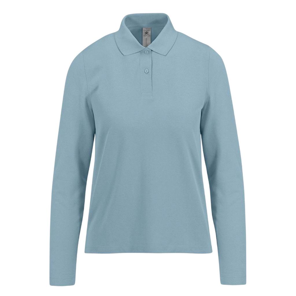 B&C Womens/Ladies My Polo 210 Long-Sleeved Polo Shirt