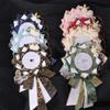 Ribbon Cosplay Ita Bags Rosette Protection Flower Pin Holder 58mm Badge Accessories Fill Backpack Badge Base Tray Itabag Decor