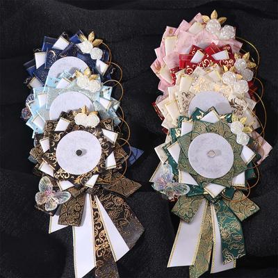 Ribbon Cosplay Ita Bags Rosette Protection Flower Pin Holder 58mm Badge Accessories Fill Backpack Badge Base Tray Itabag Decor