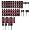 102/132Pcs Sanding Drum Set 1/4 3/8 1/2 Inch Sanding Bands With Sanding Mandrels For Nail Dremel Accessories