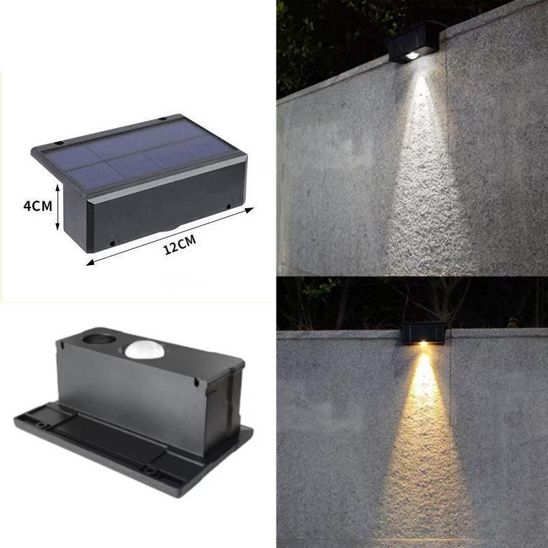 Waterproof Solar Wall Light for Courtyard, Villa, Garden, and Home - Outdoor Atmosphere Lighting