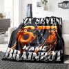Six Seven Brainrot Lightweight Personalized Blanket Customize Your Name Soft Cozy Great For Sofa Couch Office Bed Picnics For All Occasions Versatile