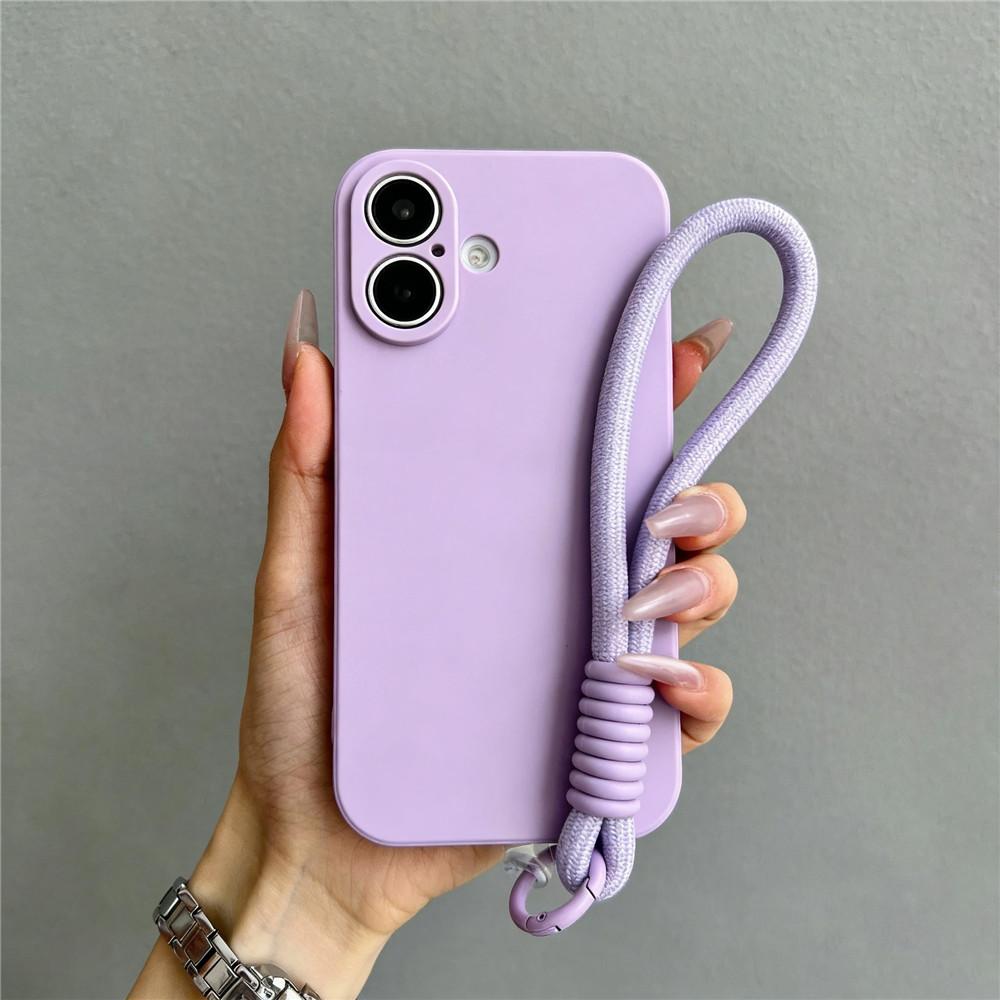 Rope Lanyard Strap Phone Case For Samsung A13 A23 A33 A53 A73 A52 A12 A22 A32 A52 A72 A11 A31 A51 A71 Matte Soft Silicone Cover