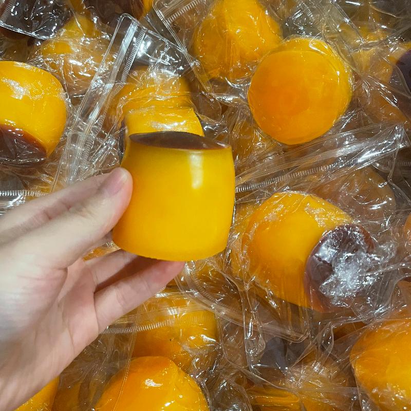 Caramel Pudding Crunchy Moldable Stress Ball Fidget Toy Crispy Squeeze Ball Round Blocks Filled Asmr Anti Stress Toys For Adults