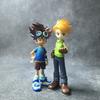 Figurki Digimon Tai Agumon Mimi Baruemon Shuji Badaemon Gabumon Figurka Akcji Kolekcjonerskie Zabawki Prezent świetny do codziennego użytku