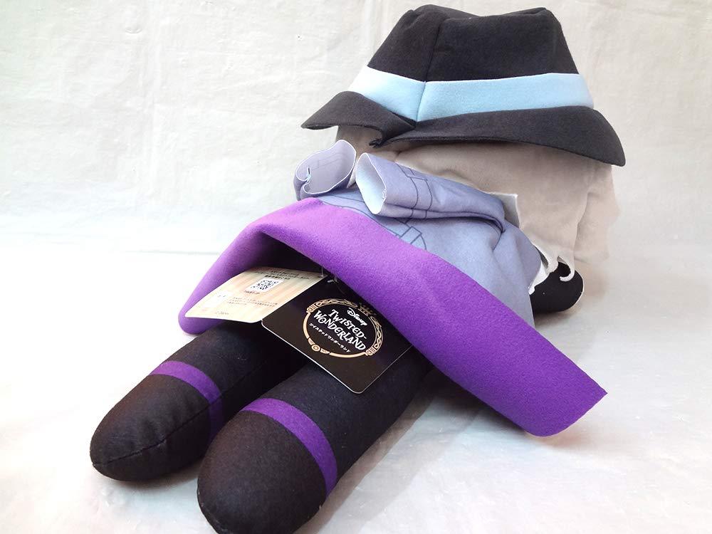 Disney Twisted Wonderland Azul Ashengrotto Mega Jumbo Lying Down Plush Toy
