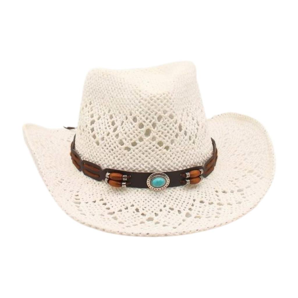 Famous Premium Beach Cowboy Hat French Breathable Cool Upside Hat