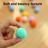 Katzen Spielzeug Farbe Bunt Macaron Farbe Weich Baumwolle Samt Plüsch Ball Sicher Beißen Kratzen Leise Leicht zu Reinigen Katzen Ball Spielzeug