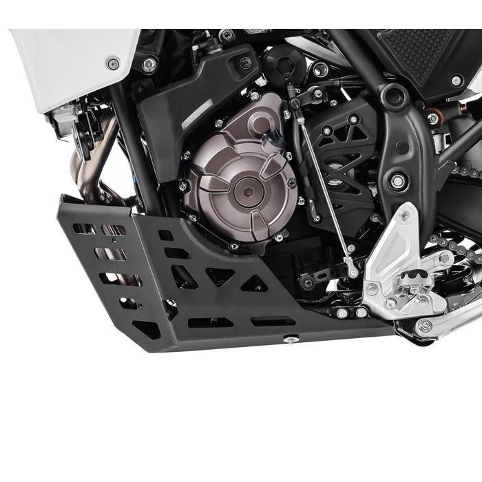 Sabot de protection moteur compatible avec Yamaha Tenere 700 21-24 Aluminium SK2 noir Motoguard