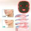 [Derlights] LED Facial Mask, Red Light Mask, 7-Color LED Light, Skincare, Face Care, Timer Function, Women's Skin Treatment Mask, Near Infrared