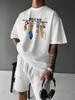 Hot Sale Disney Cartoon Castle Co Branded Printed T-shirt 2026 Men Women Summer New Harajuku Streetwear Fashion Large Loose Casual Short Sleeve Top